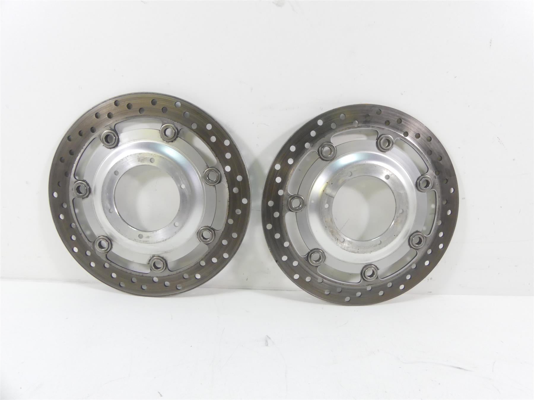 2008 Honda V-Twin VTX1800 N3 Front Brake Rotor Disc Set 45120-MCH-003 {{ shop.shopifyCountryName }} - Mototech271