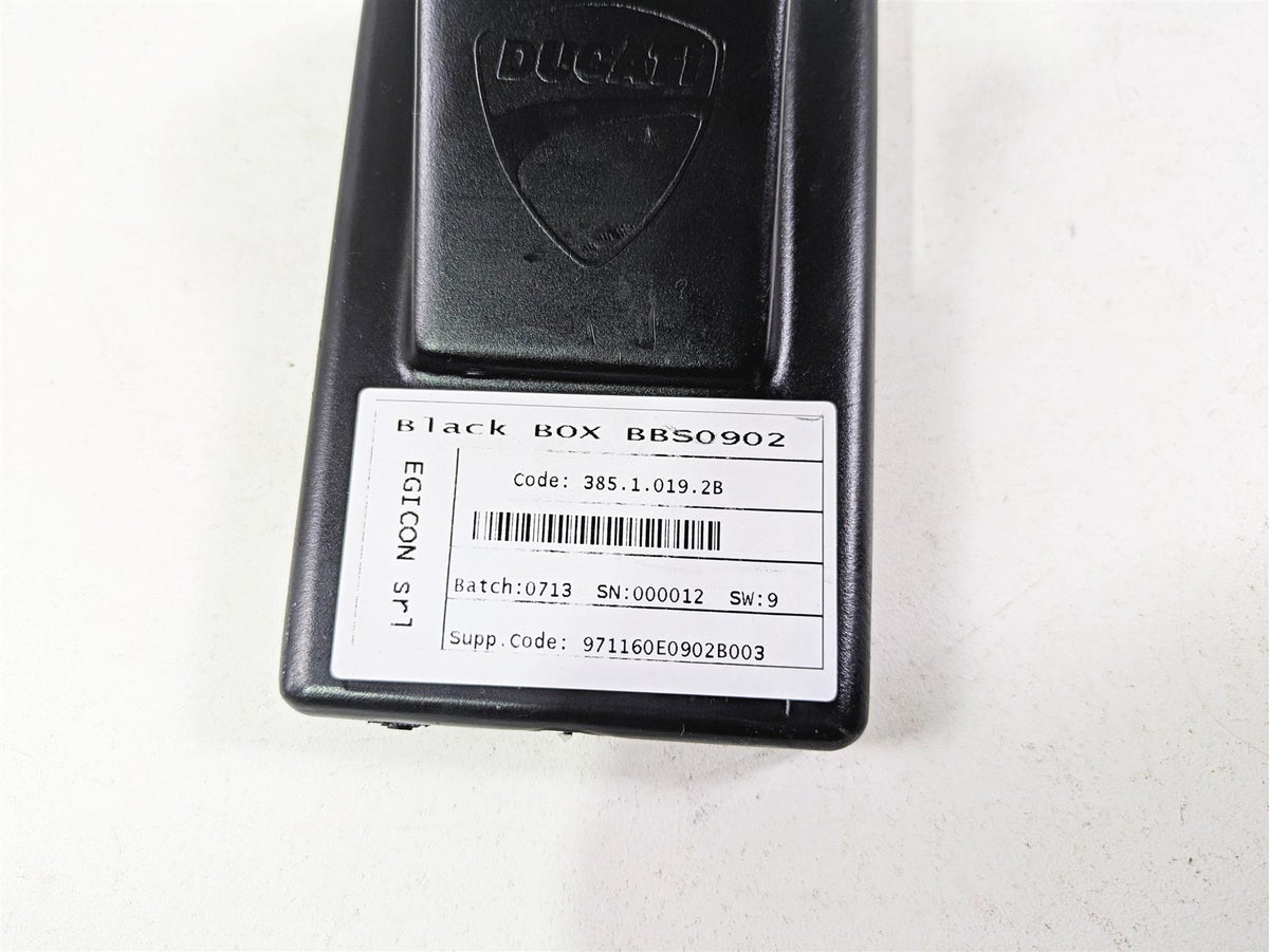 2013 Ducati Hypermotard 821 SP Black Box Bbs0902 Control Unit Ecu 38510192B {{ shop.shopifyCountryName }} - Mototech271