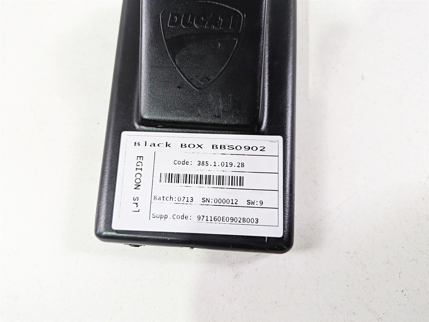 2013 Ducati Hypermotard 821 SP Black Box Bbs0902 Control Unit Ecu 38510192B {{ shop.shopifyCountryName }} - Mototech271