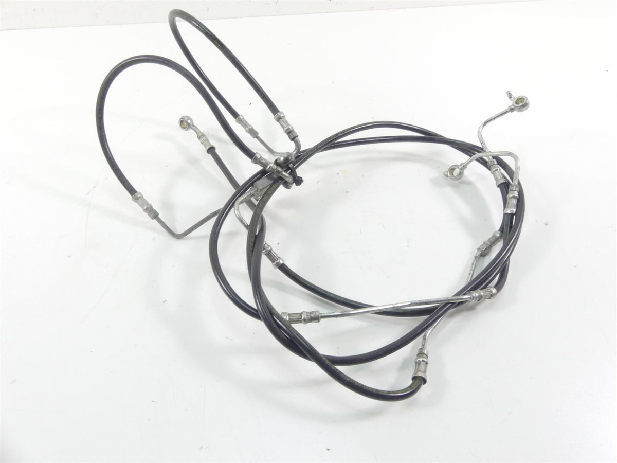 2013 Harley Touring FLHTP Electra Glide Front Abs Brake Line Hose Set 40612-09 {{ shop.shopifyCountryName }} - Mototech271