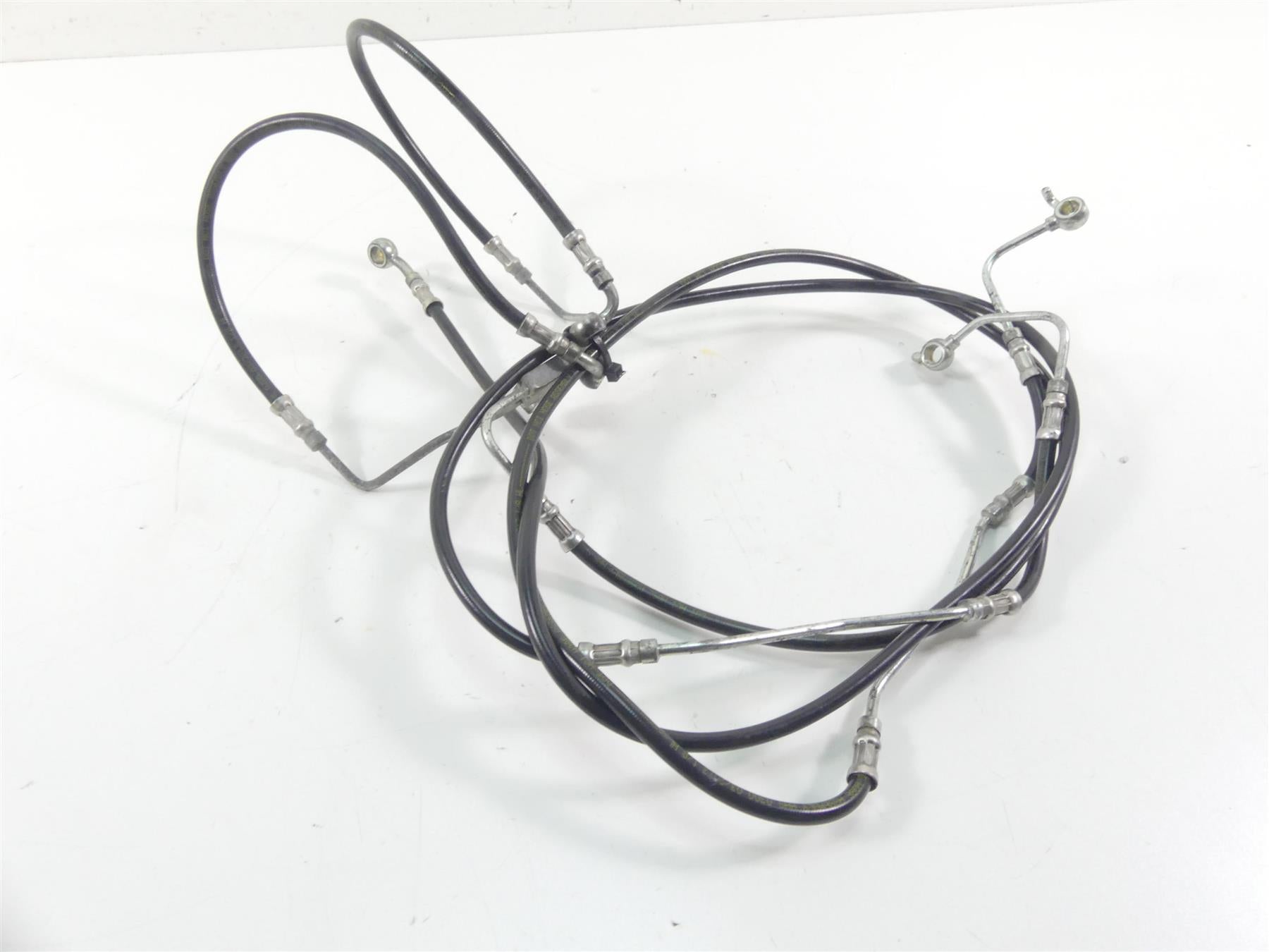 2013 Harley Touring FLHTP Electra Glide Front Abs Brake Line Hose Set 40612-09 {{ shop.shopifyCountryName }} - Mototech271