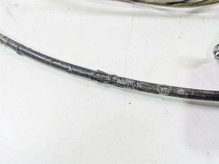 2001 Harley Touring FLHX Street Glide Brake Line Throttle Body Cable & Clutch Line 14" Tall Bars {{ shop.shopifyCountryName }} - Mototech271