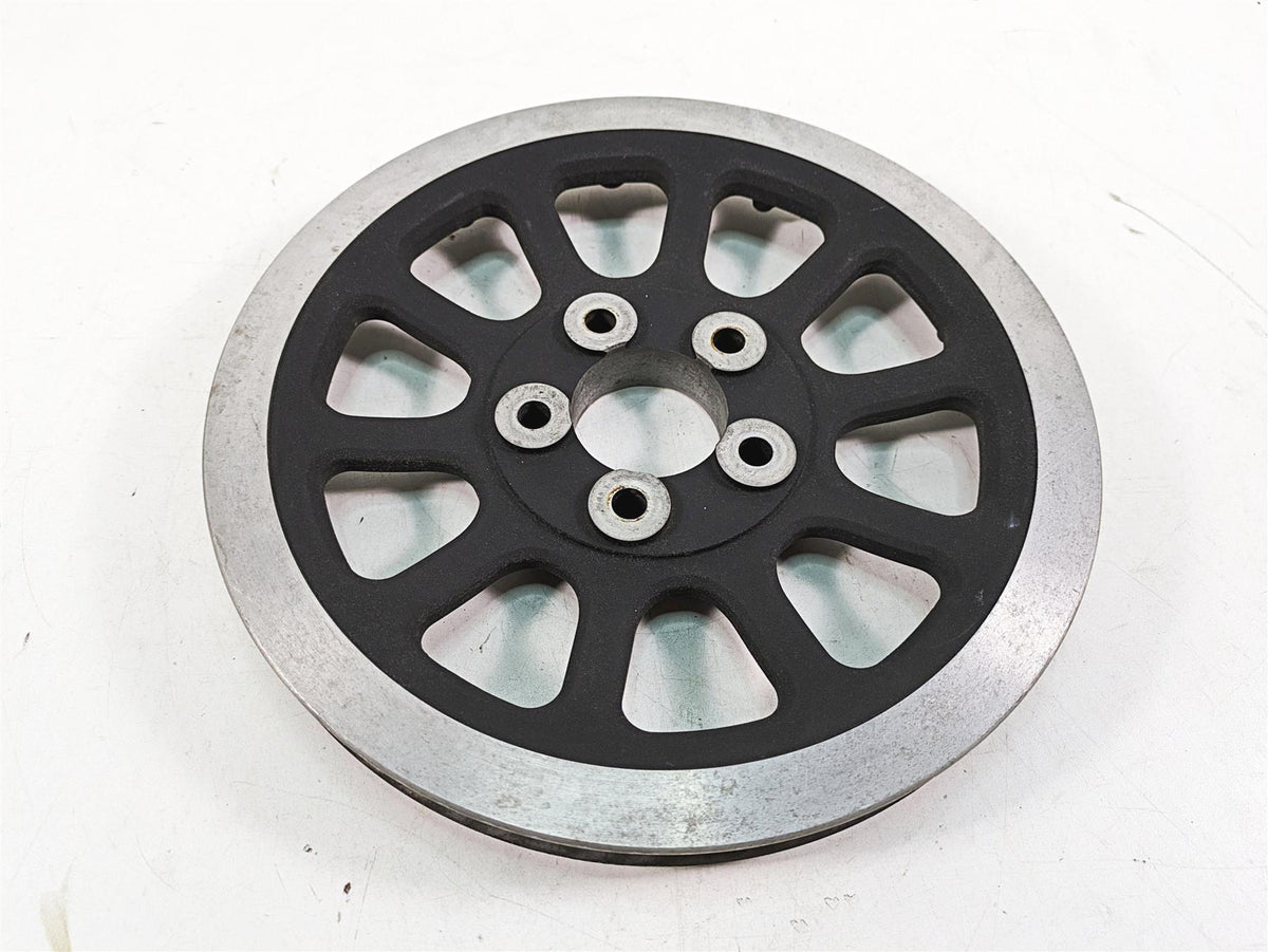 2009 Harley Softail FLSTSB Cross Bones Rear Drive Belt Pulley 66T 7/8 37715-07 {{ shop.shopifyCountryName }} - Mototech271
