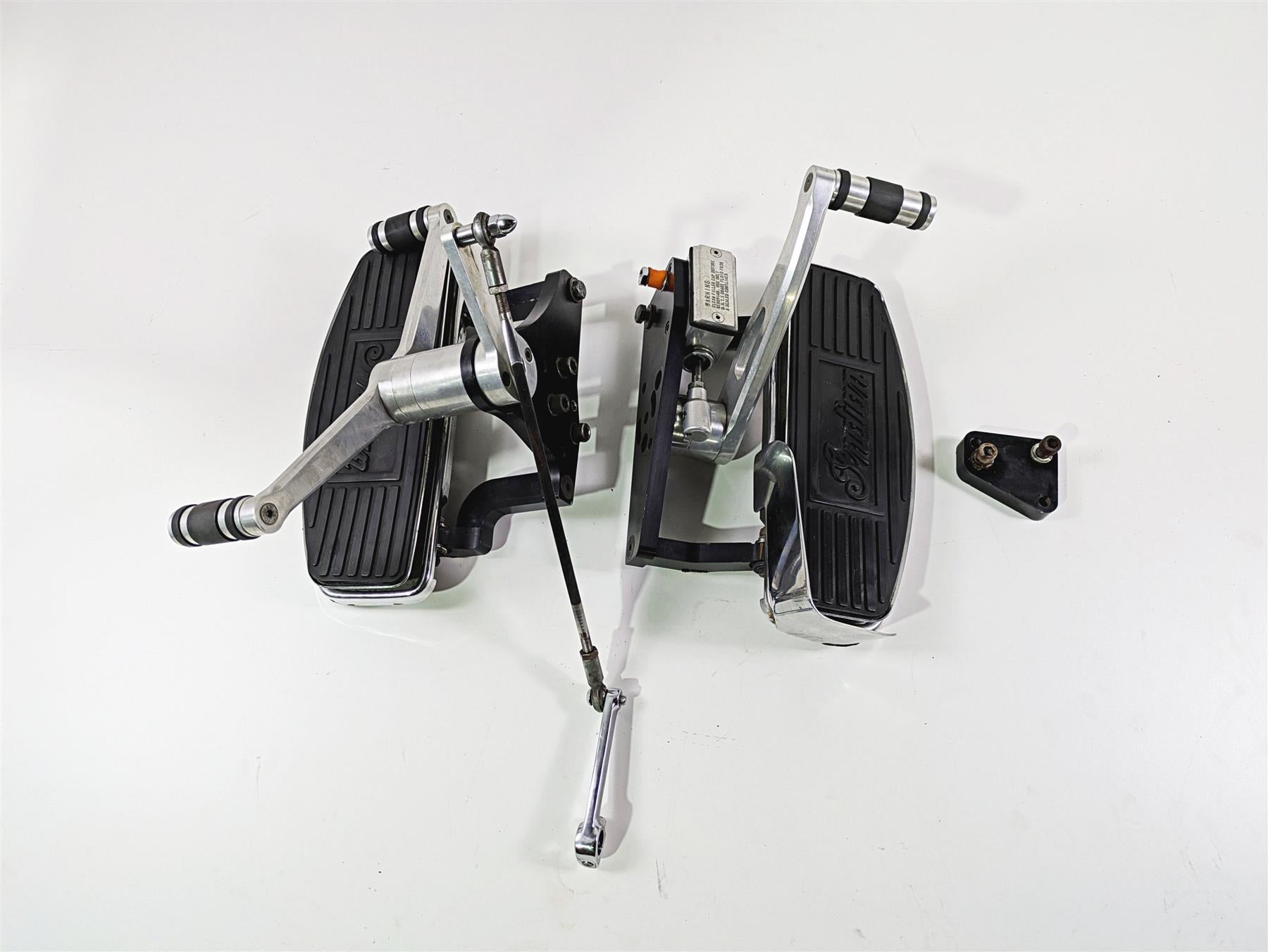 2002 Indian Spirit Deluxe Front Floorboards & Pedal 46-002 41-338 41-327 41-333