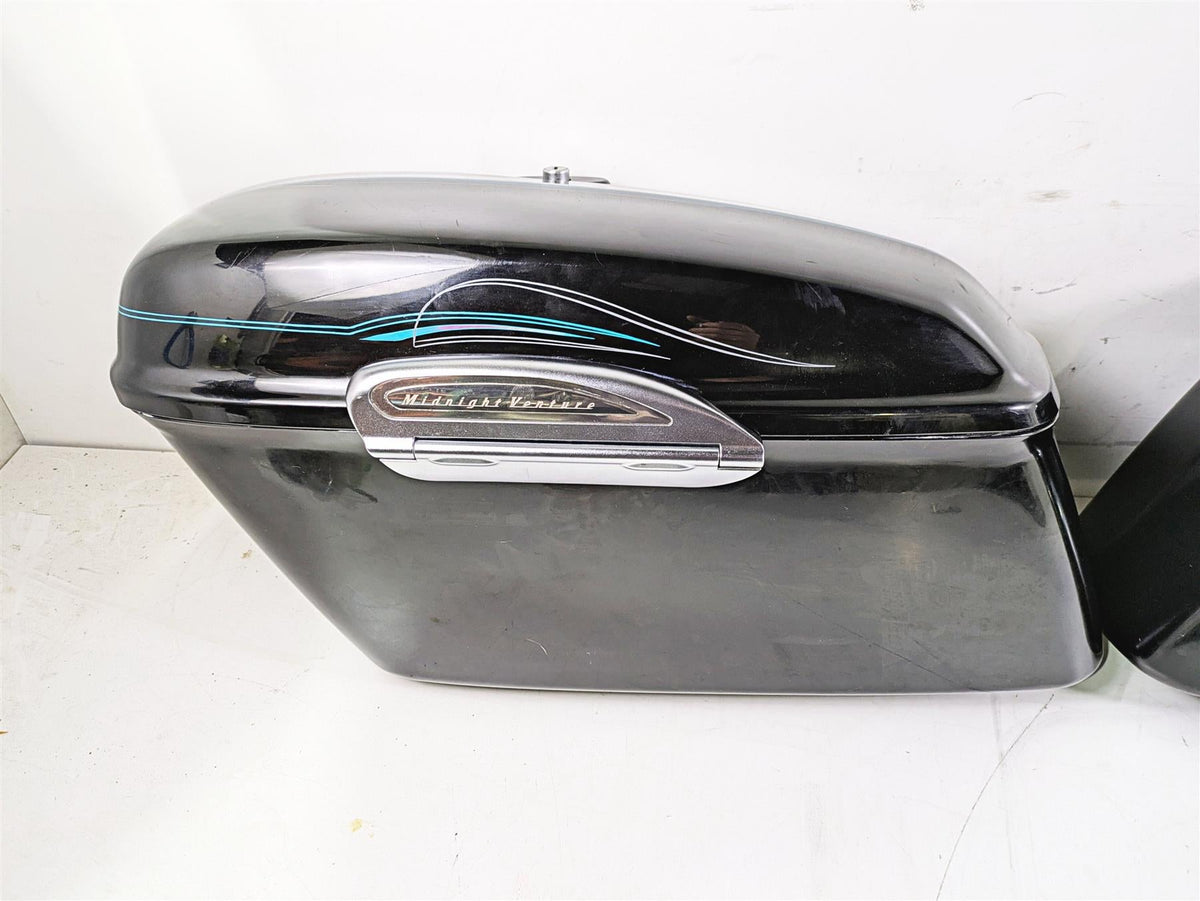 2004 Yamaha XVZ1300 Royal Star Left Right Saddlebag Set 4XY-Y2843-1C-P0 {{ shop.shopifyCountryName }} - Mototech271
