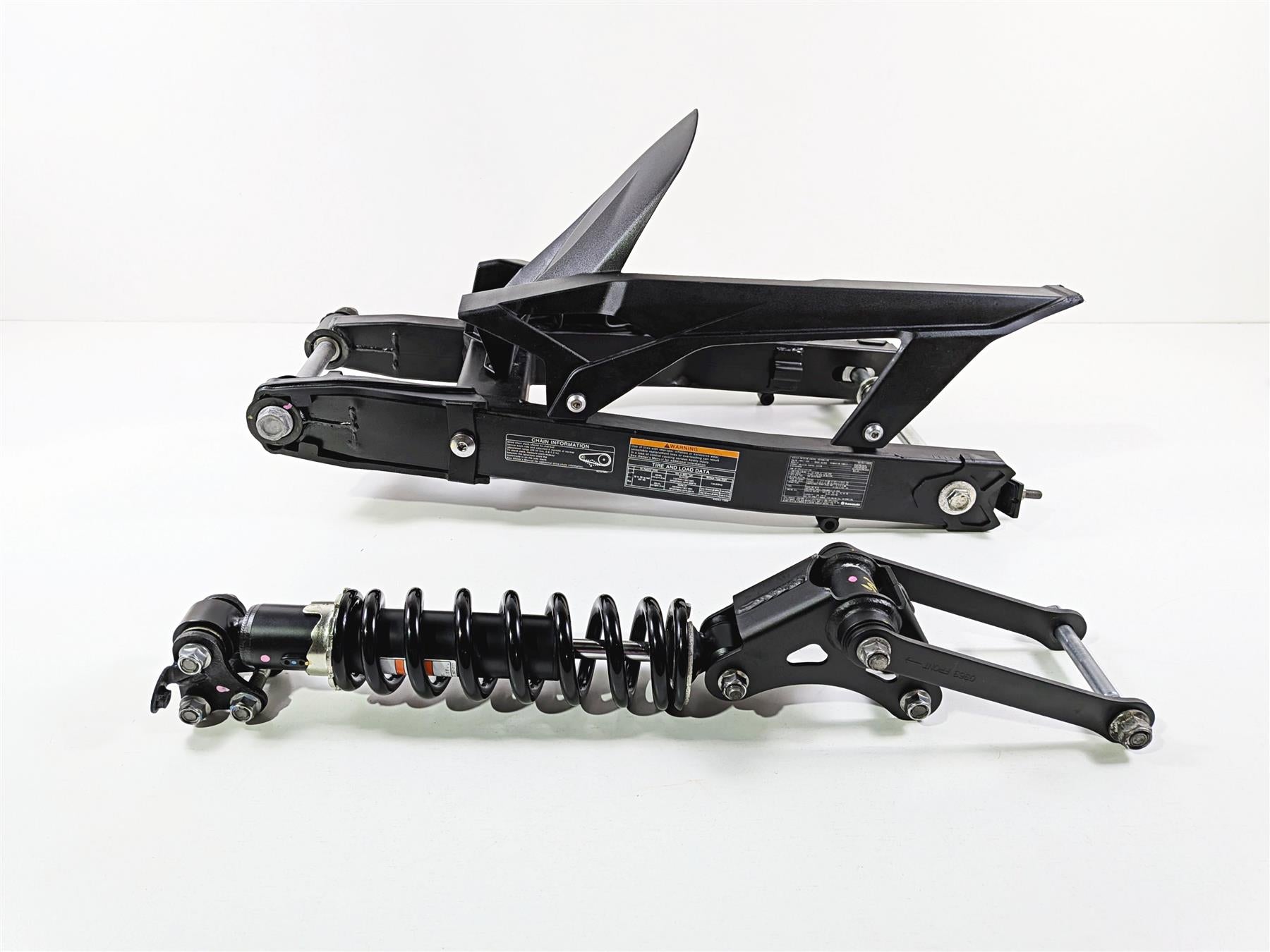 2024 Kawasaki EX500 Ninja 40th An. Rear Swingarm & Shock Damper 33001-0761-18R {{ shop.shopifyCountryName }} - Mototech271