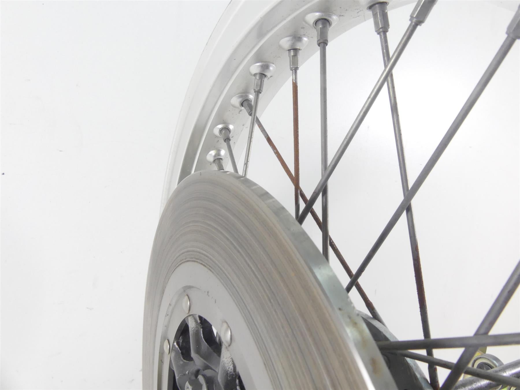 1977 Honda CB750 A Four Hondamatic Front 1.85x19 Wheel Rim 44701-371-003 {{ shop.shopifyCountryName }} - Mototech271