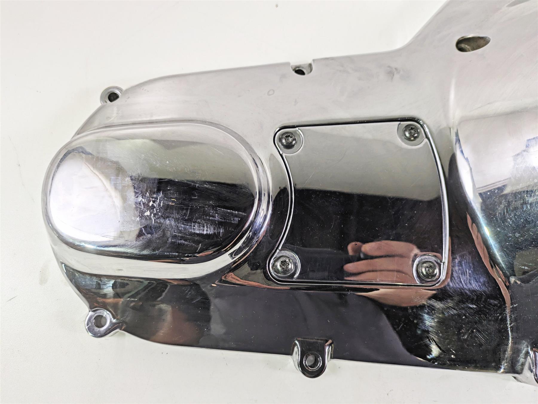 1999 Harley Touring FLHTCUI E-Glide Outer Primary Drive Clutch Cover 60685-99 {{ shop.shopifyCountryName }} - Mototech271