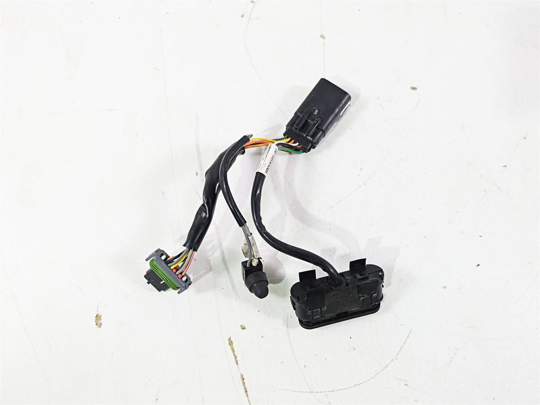 2009 Harley FXCWC Softail Rocker Instrument Indicator Lights Cluster 68954-08