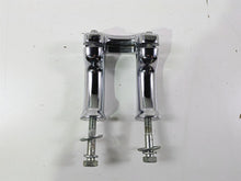 Load image into Gallery viewer, 2014 Harley FLS Softail Slim Handlebar Riser Clamp Set 4.5&quot; 55903-05 55902-05
