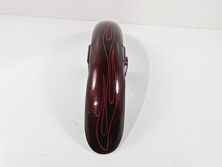 2008 Harley FXCWC Softail Rocker Front Fender Crimson Red Sunglo Deluxe 60158-08 {{ shop.shopifyCountryName }} - Mototech271