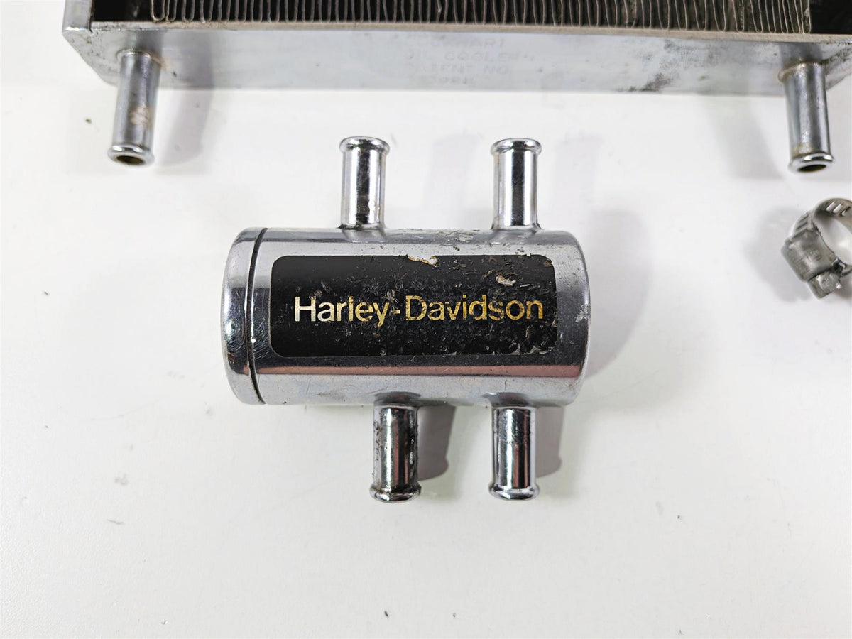 1990 Harley Touring FLHTC Electra Glide Lockhart Oil Cooler Set 233984 {{ shop.shopifyCountryName }} - Mototech271