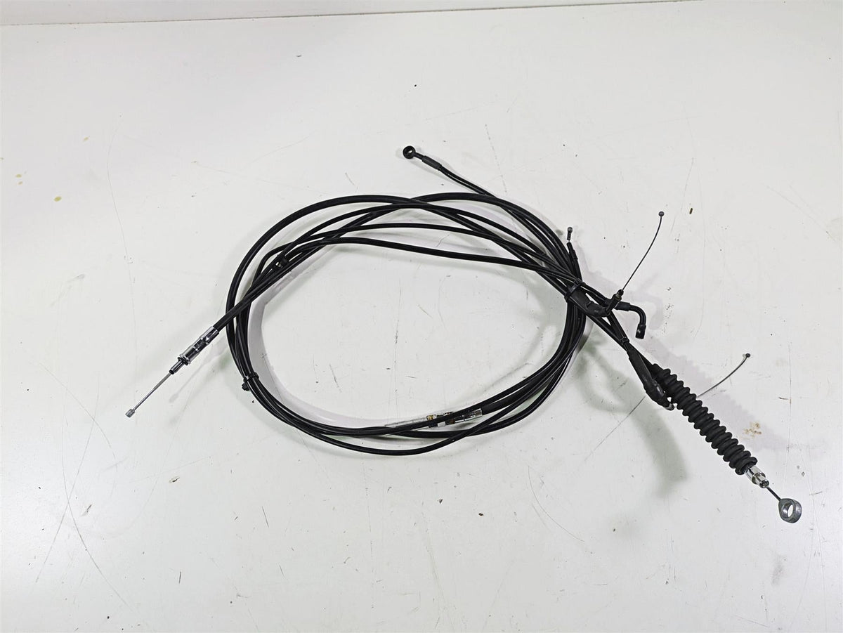 2008 Harley FLSTSB Cross Bones Long Cable Line Set for 17" Handlebars {{ shop.shopifyCountryName }} - Mototech271