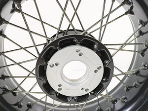 2014 BMW R nine T R9T K21 Rear Wheel Rim Black Spoke 17x5.5 -Ding 36318544696 | Mototech271