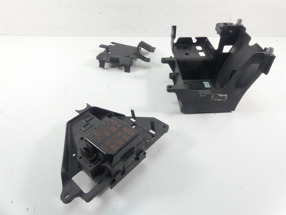 2012 Harley Touring FLHTK Electra Glide Battery Tray Electrical Holder 66281-09B {{ shop.shopifyCountryName }} - Mototech271