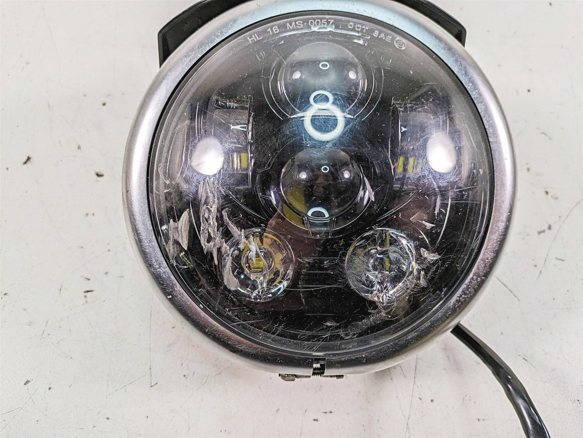 2019 Harley XL883N Sportster Iron Headlight Head Light Lamp Lens 69774-07A {{ shop.shopifyCountryName }} - Mototech271