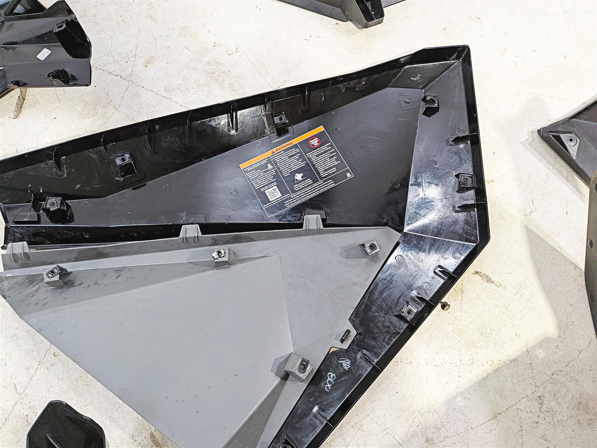 2022 Polaris RZR Turbo R Ultimate Fender Hood Outer Plastic Fairing Set 5455173-Mototech271