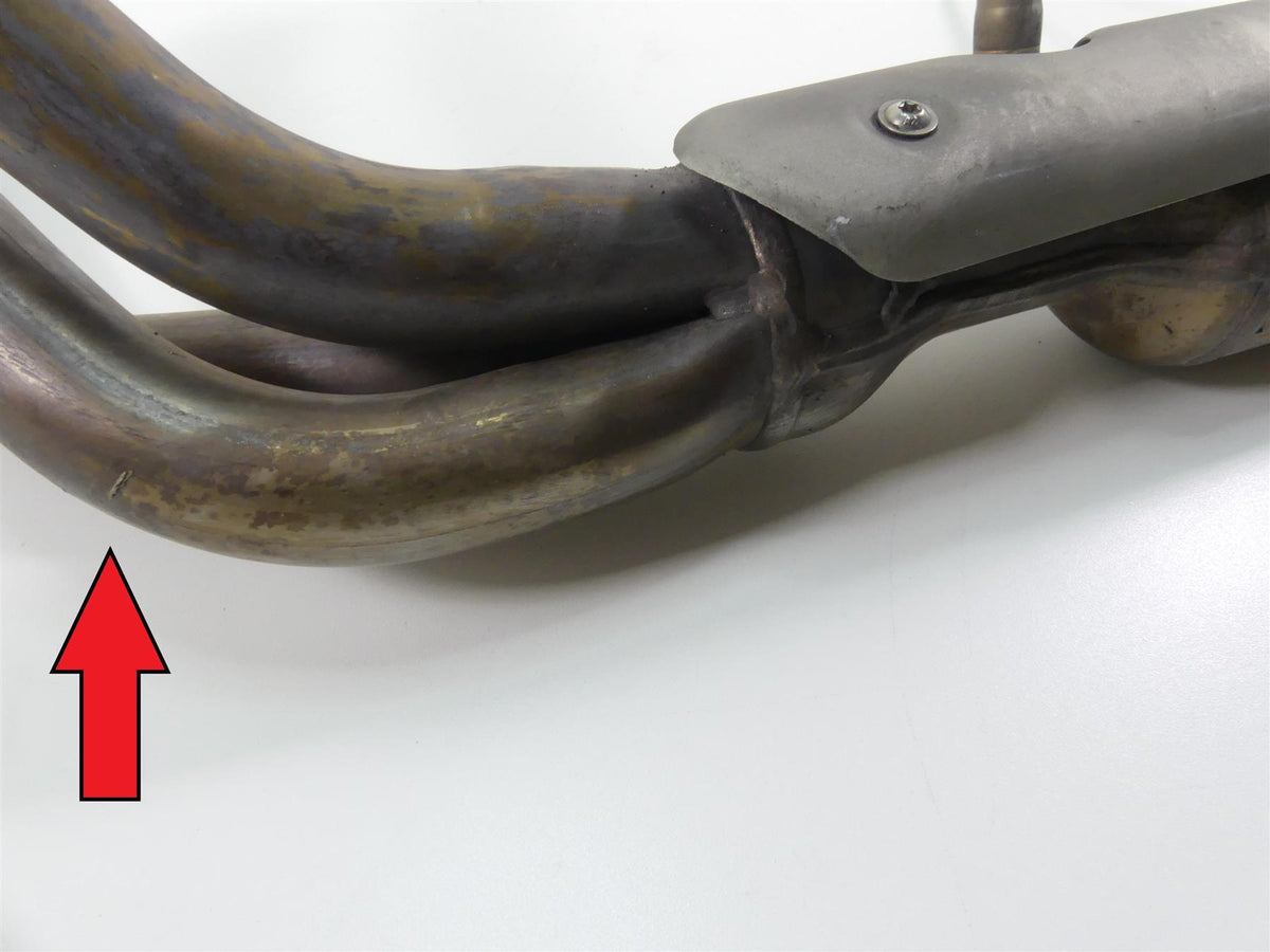 2014 BMW K1600 GTL K48 Left Exhaust Header Manifold Pipe 18117708296 {{ shop.shopifyCountryName }} - Mototech271