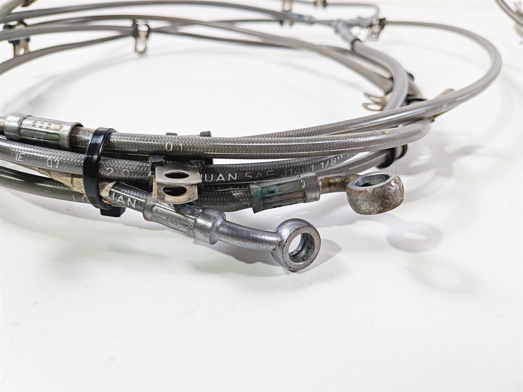 2022 Can Am Maverick X3 XRC Turbo RR 72" Front Rear Brake Line Set 705601495-Mototech271