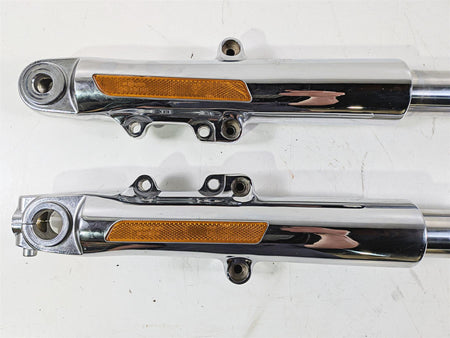 2015 Harley Touring FLTRUSE CVO Road Glide Chrome Front Fork Leg Set 45400043-Mototech271