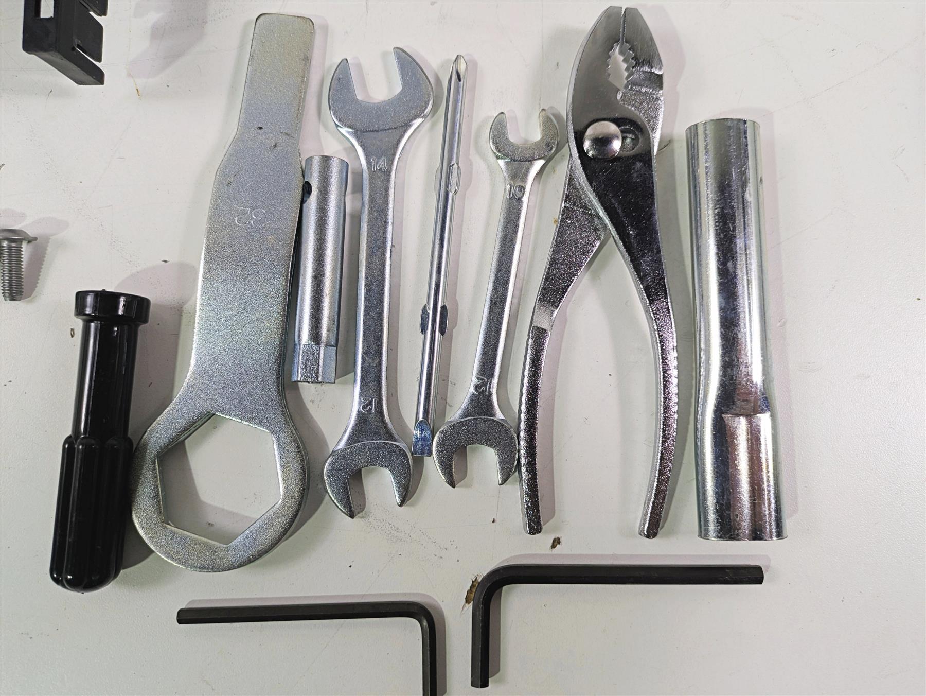 2023 Kawasaki ZX1400 ZX14R Ninja Oem Stock Tool Kit Bag Wrench Pliers {{ shop.shopifyCountryName }} - Mototech271