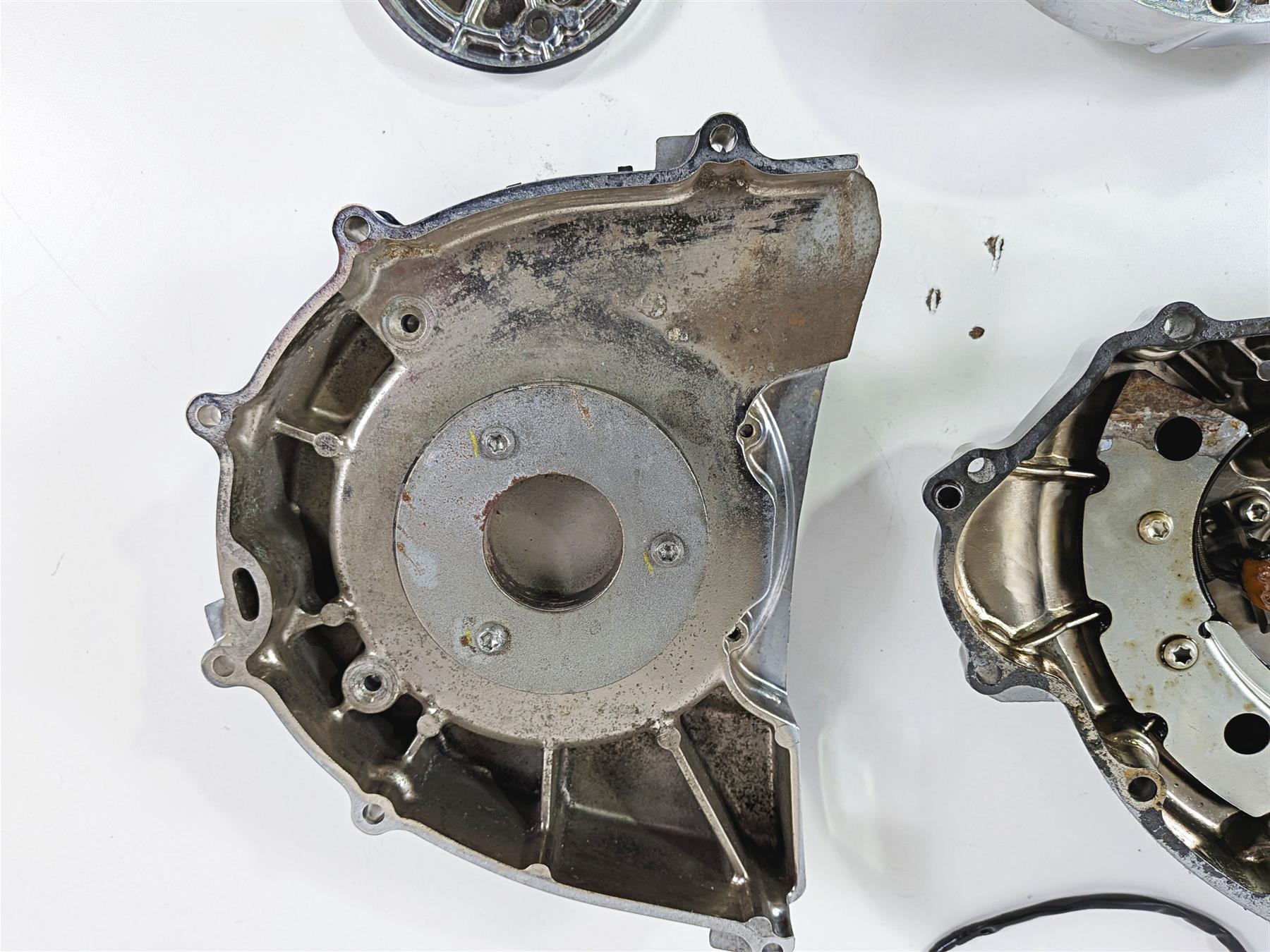 2008 Yamaha XV1900 Roadliner S Chrome Engine Motor Cover Set 1D7-15411-00 {{ shop.shopifyCountryName }} - Mototech271