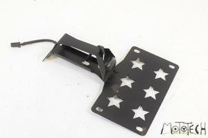 2008 Ducati 1098 Superbike Illuminated License Plate Holder Assembly 56110251A | Mototech271