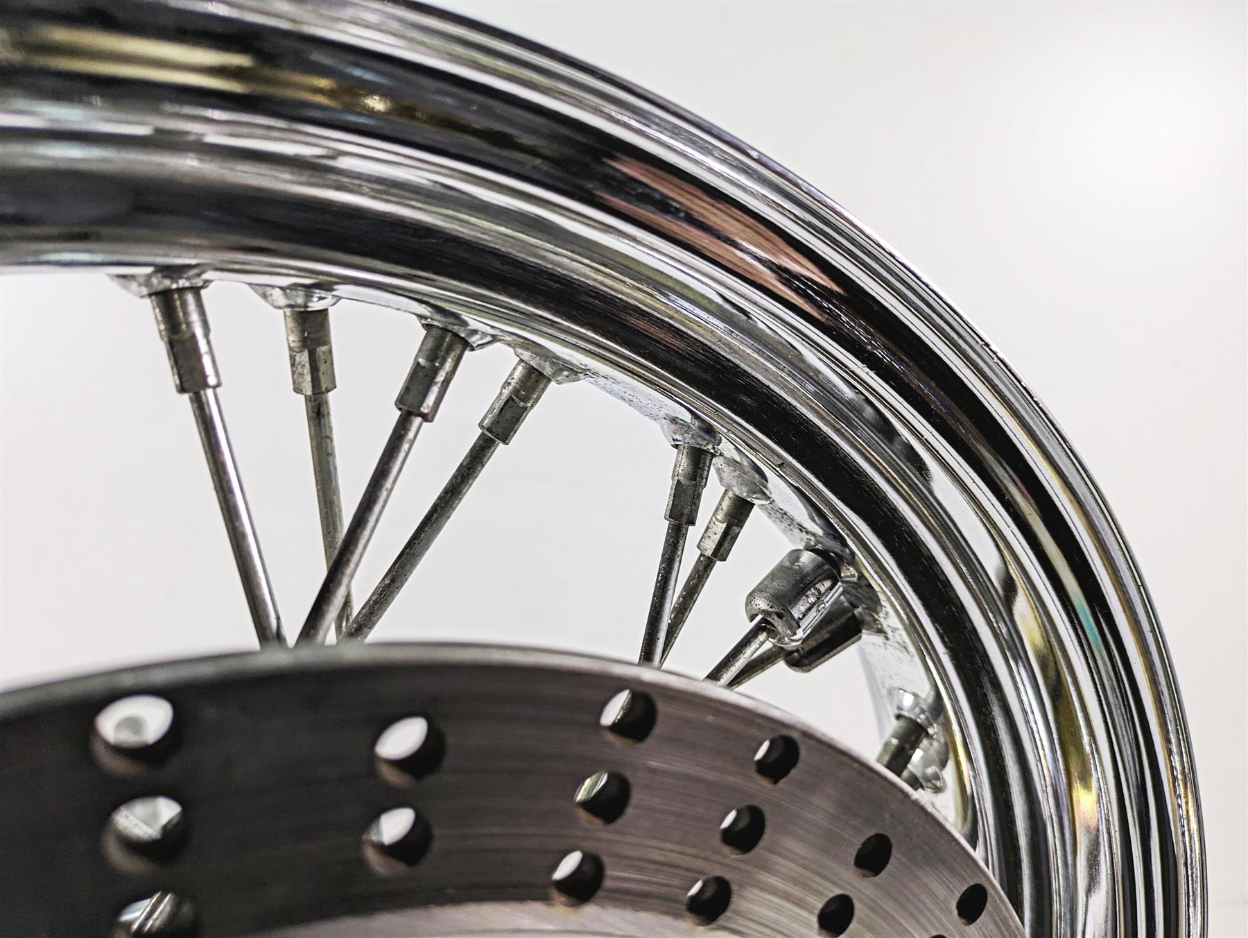 1997 Kawasaki VN1500 Vulcan Spoke Front Wheel Rim Excel 16x3 -Read 41034-1259 {{ shop.shopifyCountryName }} - Mototech271