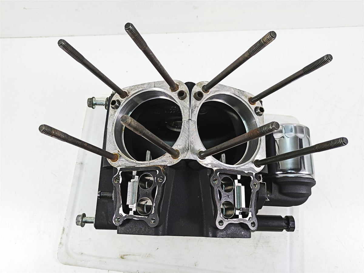 1999 Harley Touring FLHTC Electra Glide 88ci Engine Crank Case Set 24597-99C {{ shop.shopifyCountryName }} - Mototech271