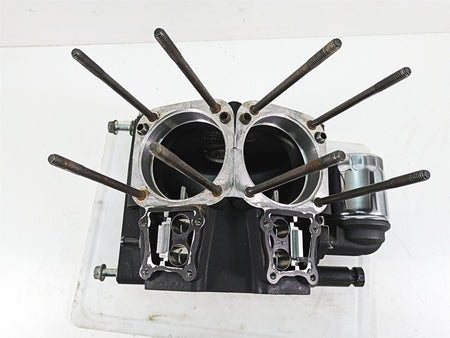 1999 Harley Touring FLHTC Electra Glide 88ci Engine Crank Case Set 24597-99C {{ shop.shopifyCountryName }} - Mototech271