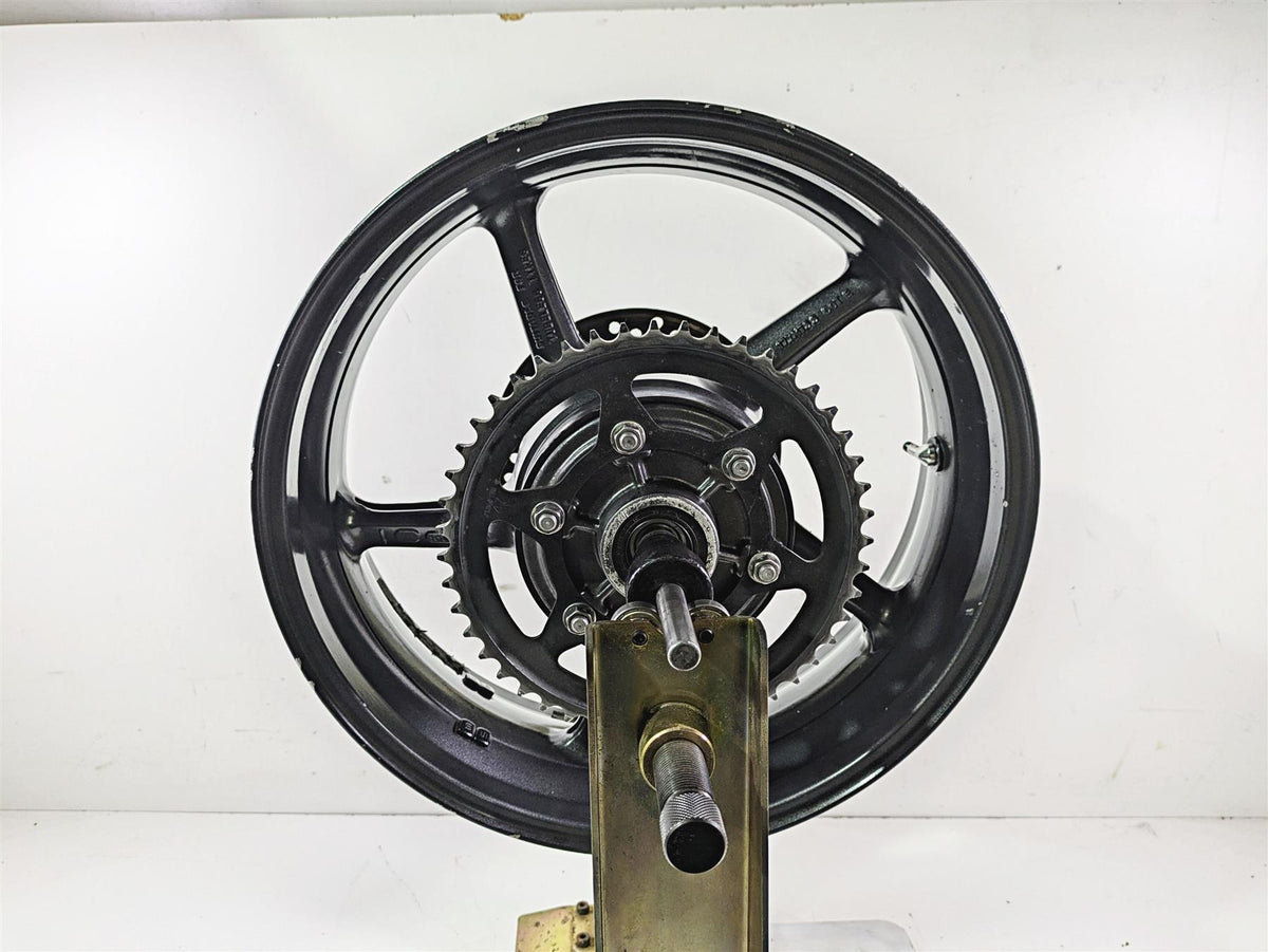 2012 Triumph Daytona 675 17x5.5 Rear Wheel Rim Graphite T2010842 {{ shop.shopifyCountryName }} - Mototech271