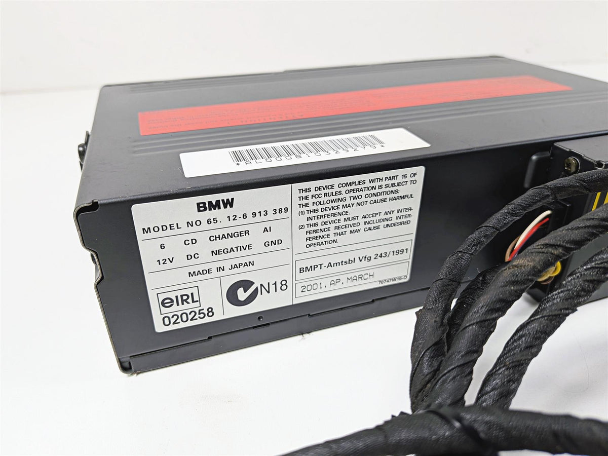 2002 BMW K1200LT 89V3 Radio CD Changer Audio Cassette Player Set 65126913389 {{ shop.shopifyCountryName }} - Mototech271