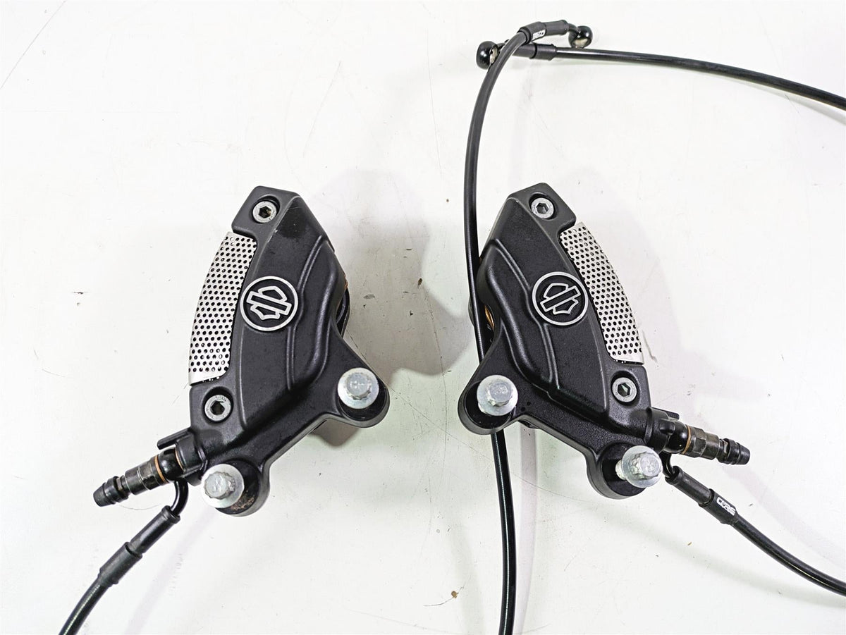 2010 Harley VRSCF Muscle Rod Front Brake Caliper & Line Set 44731-08 44732-08 {{ shop.shopifyCountryName }} - Mototech271
