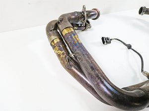 2020 Aprilia Tuono V4 Factory Exhaust Header Manifold Set -Dent 858738 2B003347