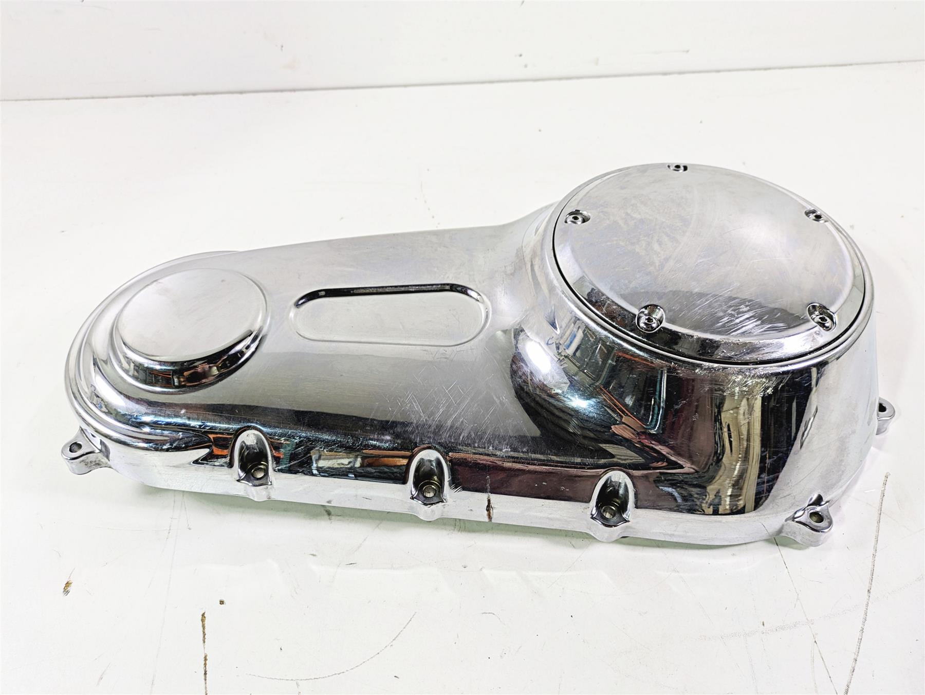 2008 Harley FLSTC 105TH Softail Heritage Outer Primary Clutch Cover 60784-06 {{ shop.shopifyCountryName }} - Mototech271