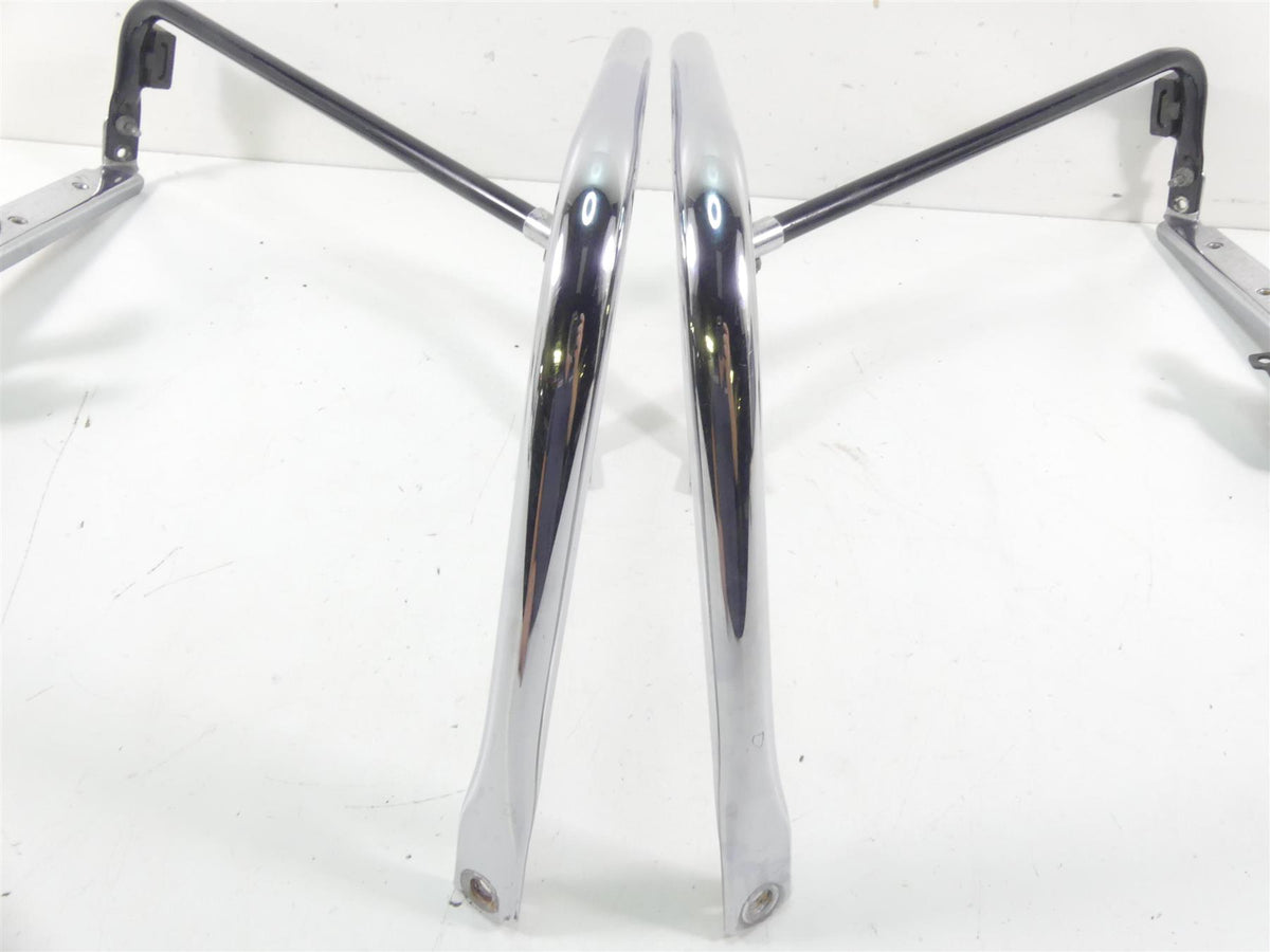 2002 Harley Touring FLHRCI Road King Chrome Saddlebag Guards 49201-97 49205-97 {{ shop.shopifyCountryName }} - Mototech271