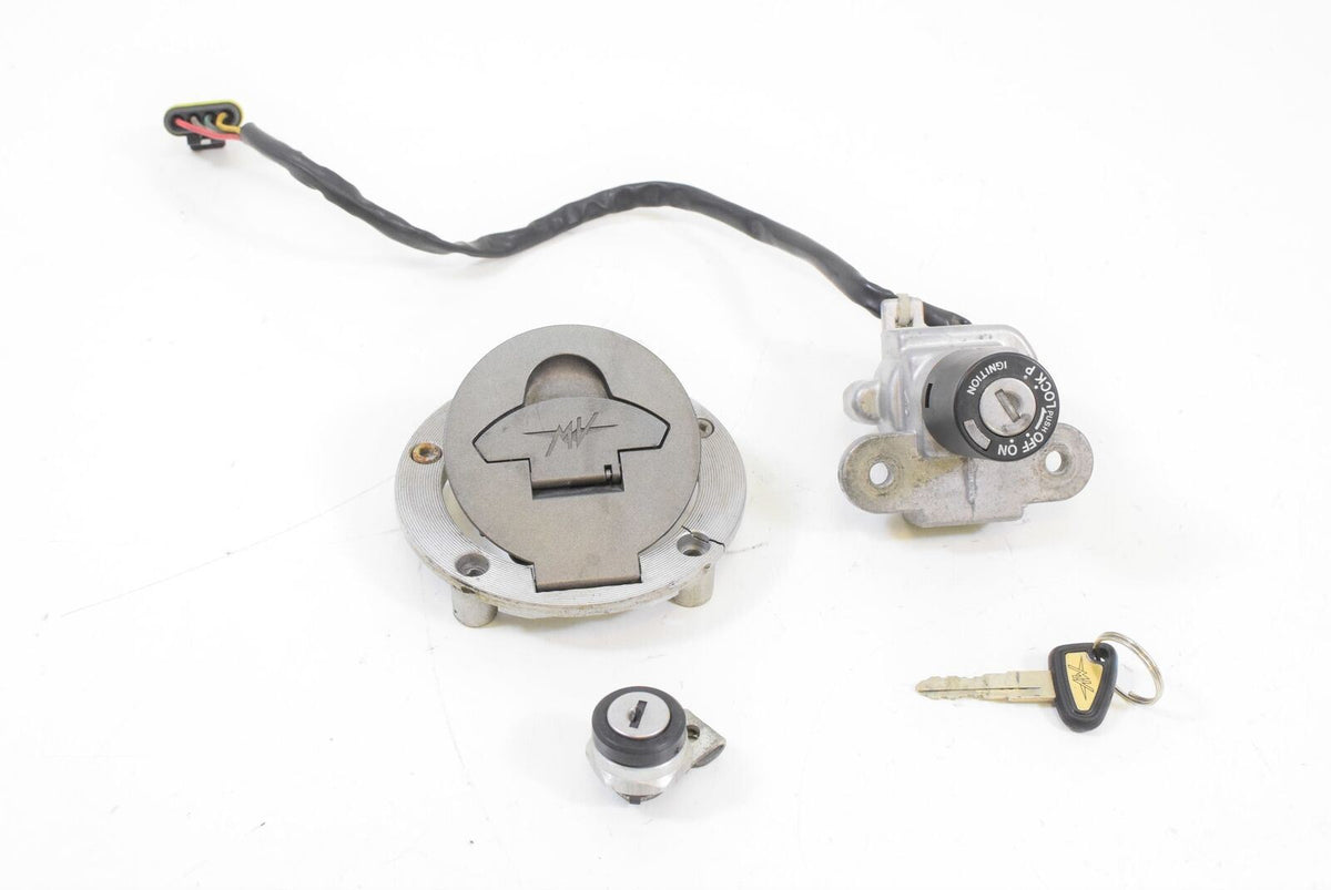 2007 MV Agusta B4 Brutale 910 R Ignition Switch Key Tank Seat Lock Set 800090249 {{ shop.shopifyCountryName }} - Mototech271