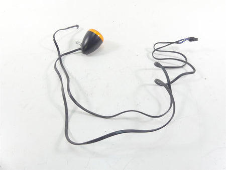 2009 Harley XR1200 Sportster Left Front Blinker Turn Signal + Wiring 68804-06 {{ shop.shopifyCountryName }} - Mototech271