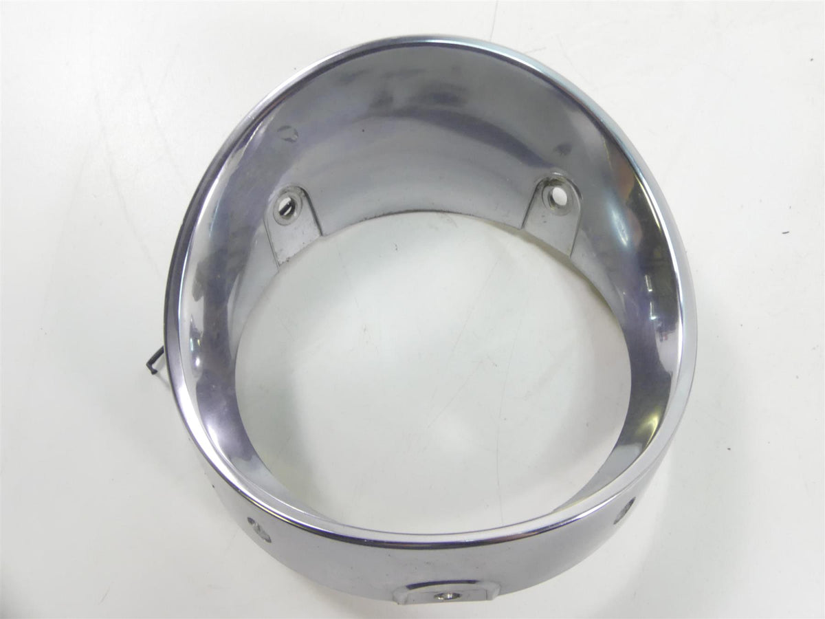 2003 Honda VTX1300 S Headlight Head Light + Chrome Bucket - Read 33120-MEA-671 {{ shop.shopifyCountryName }} - Mototech271