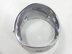 2003 Honda VTX1300 S Headlight Head Light + Chrome Bucket - Read 33120-MEA-671 | Mototech271