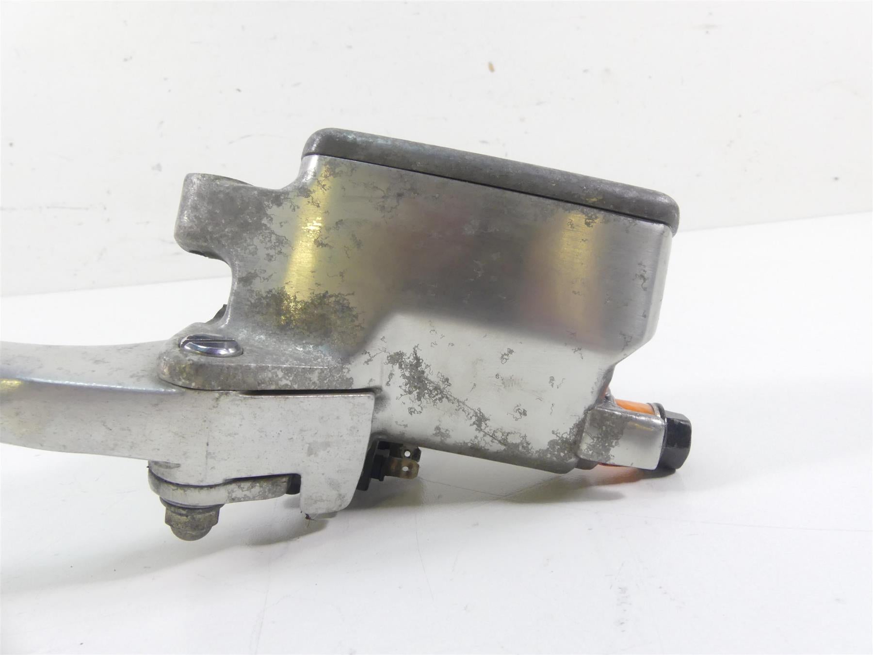 1998 Honda Shadow VT1100T Front Brake Master Cylinder 1/2" +Lever 45510-MAH-305 {{ shop.shopifyCountryName }} - Mototech271