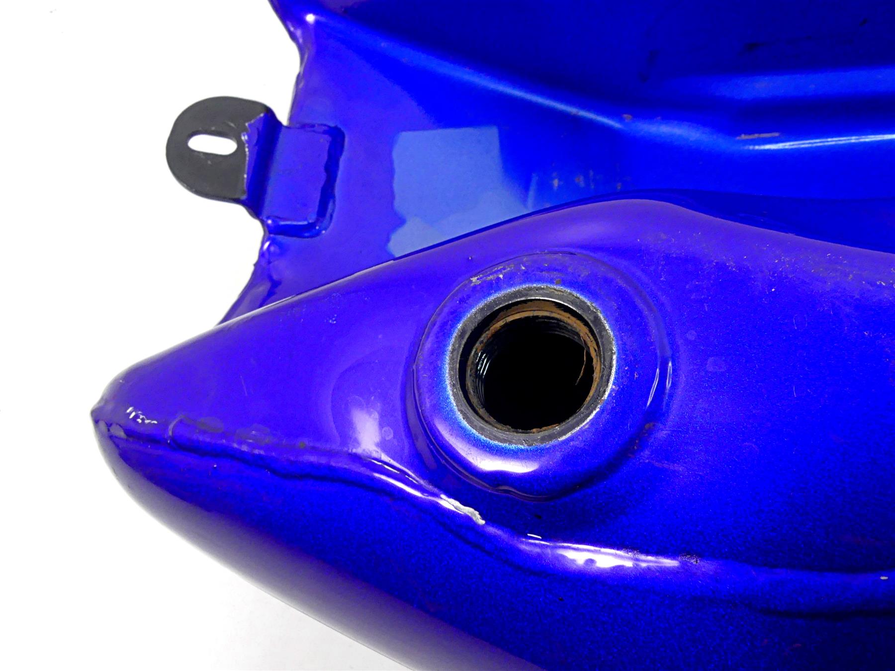 2007 Harley Touring FLHRSE CVO Road King Fuel Gas Tank Candy Cobalt 61387-07 {{ shop.shopifyCountryName }} - Mototech271