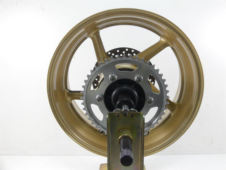 2008 Yamaha FZ1 Fazer Straight Golden Rear Wheel Rim 17x6 5VY-25338-00-8L {{ shop.shopifyCountryName }} - Mototech271