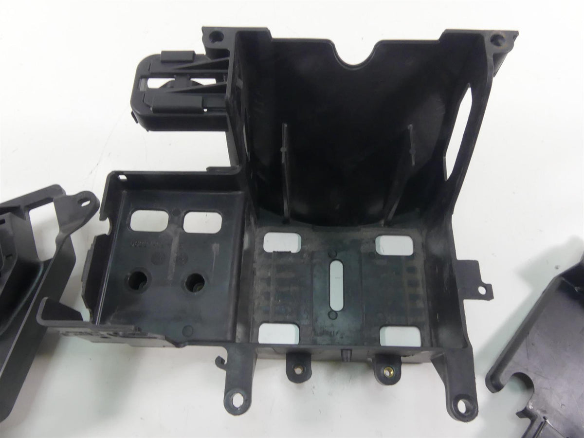 2013 Harley Touring FLHTP Electra Glide Battery Tray & E-Carrier Set 66281-09B {{ shop.shopifyCountryName }} - Mototech271