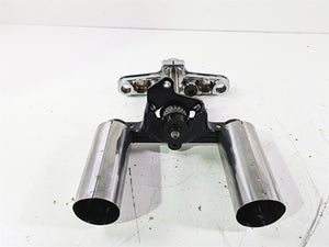 1992 Harley FLSTC Softail Heritage Upper Lower Triple Tree + Cover Set 45456-86B | Mototech271