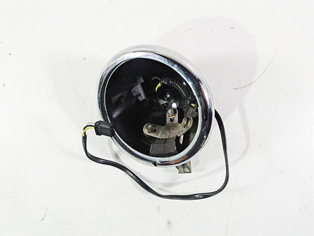 2008 Harley FLSTSB Cross Bones Headlight Head Light Bucket 5-3/4 69923-08 {{ shop.shopifyCountryName }} - Mototech271