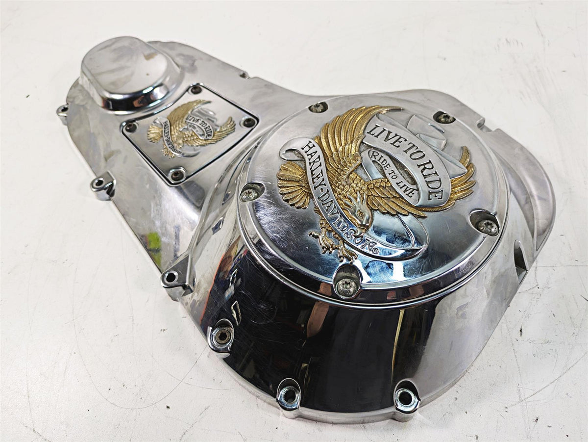 2005 Harley Touring FLHTCUI Electra Glide Outer Primary Drive Cover 60685-04 {{ shop.shopifyCountryName }} - Mototech271
