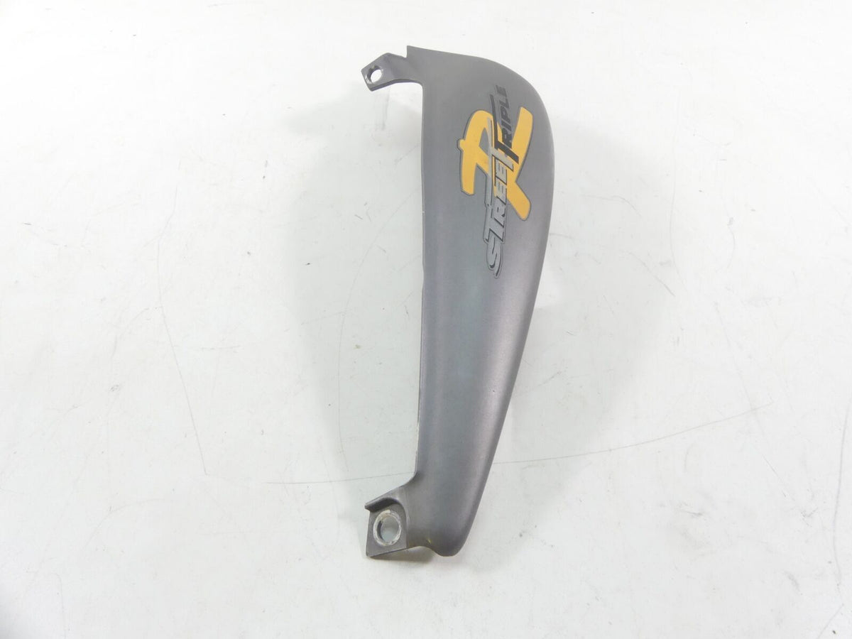 2009 Triumph Street Triple 675R Rear Right Tail Side Cover Fairing Cowl T2307571 {{ shop.shopifyCountryName }} - Mototech271