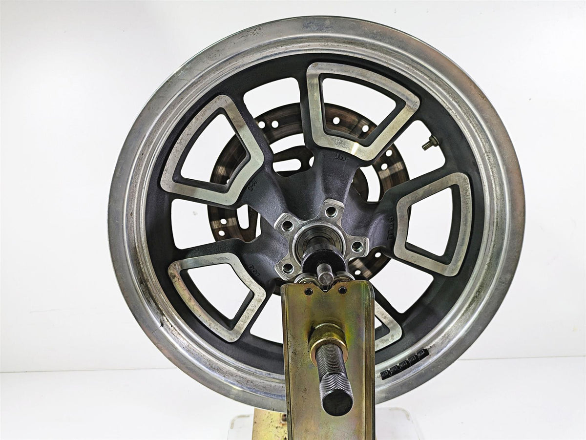 2014 Harley FXDL Dyna Low Rider Straight 17x4.5 Rear Wheel Rim Cast 40900289 {{ shop.shopifyCountryName }} - Mototech271