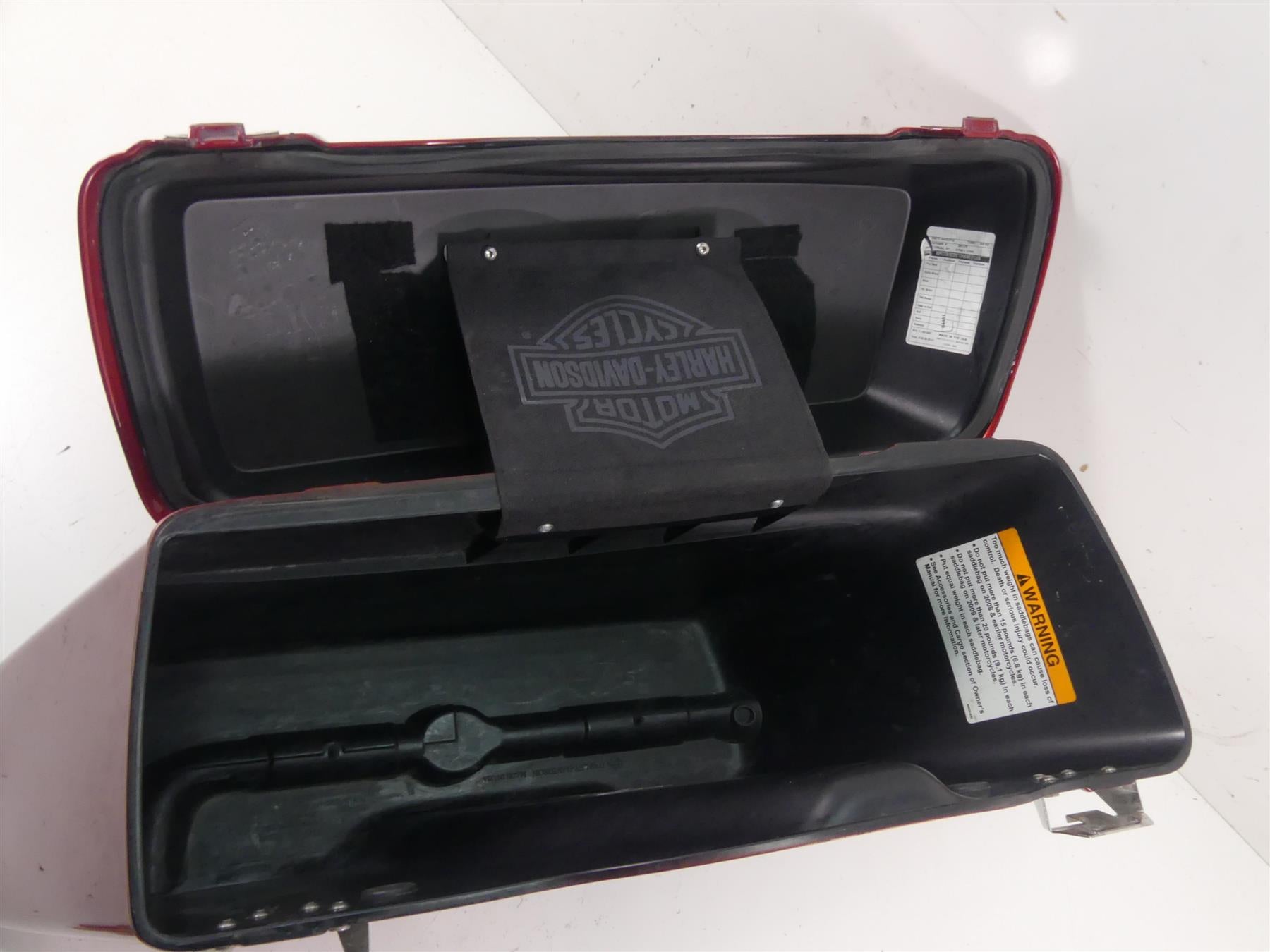 2012 Harley Touring FLHTK Electra Glide Left Saddlebag Saddle Bag 90753-93 {{ shop.shopifyCountryName }} - Mototech271